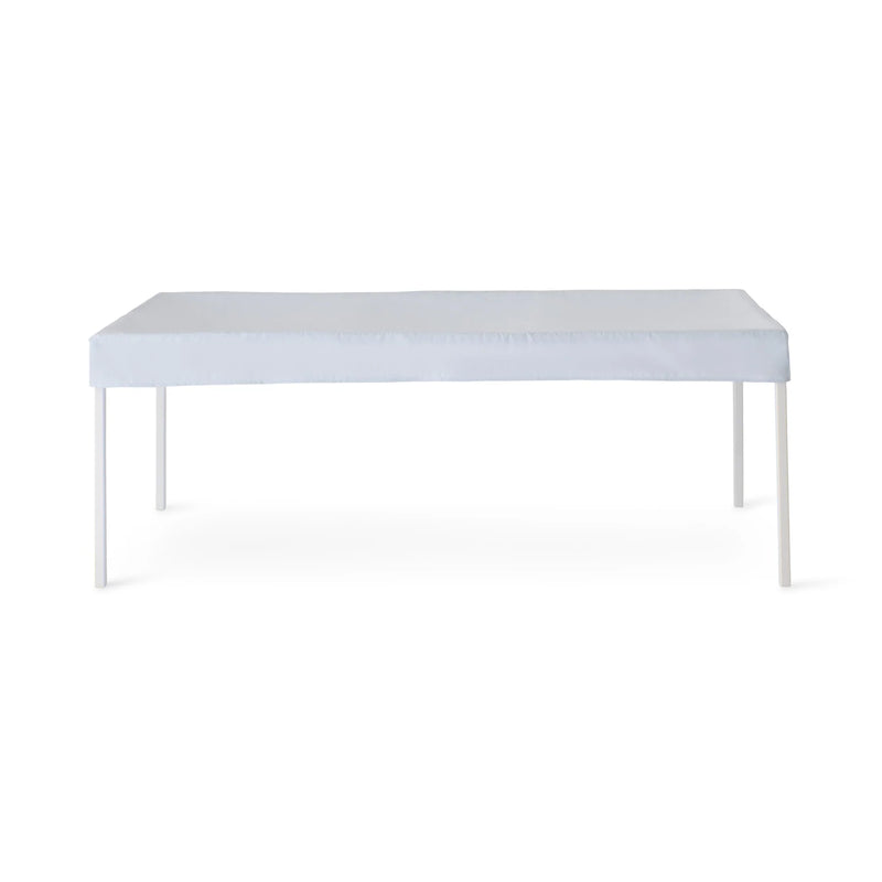 Isle of dogs bed canopy piquée white