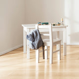 Isle of dogs Design Kinderstuhl weiss