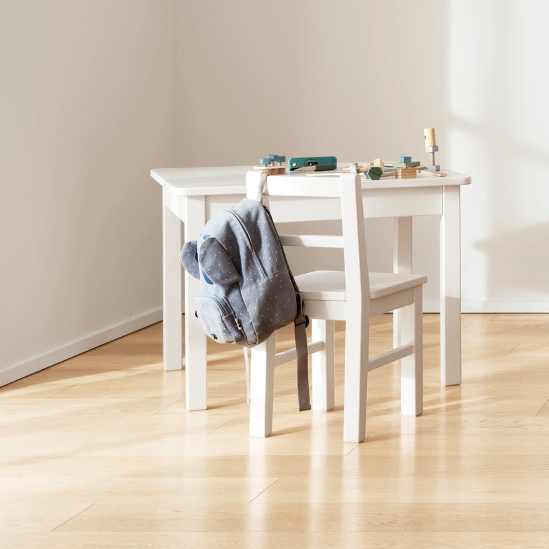 Isle of dogs Design Kinderstuhl weiss