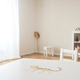 Isle of dogs baby bed white, with slip rungs incl. conversion set 70x140 cm
