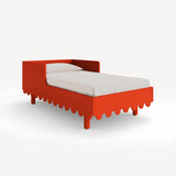 Oeuf Bett Kleinkinderbett Juniorbett Moss Tomate 70x140 cm