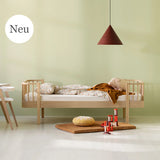 Oliver Furniture Wood Original Bed White/Oak 90x200 cm