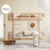 Oliver Furniture Wood Original mezzanine bed white/oak 90x200 cm
