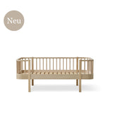 Oliver Furniture Wood Original Junior sofa bed white/oak 90x160 cm