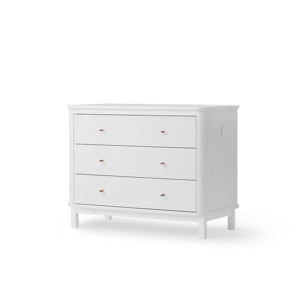 Oliver Furniture Wood Kommode mit 3 Schubladen Weiß