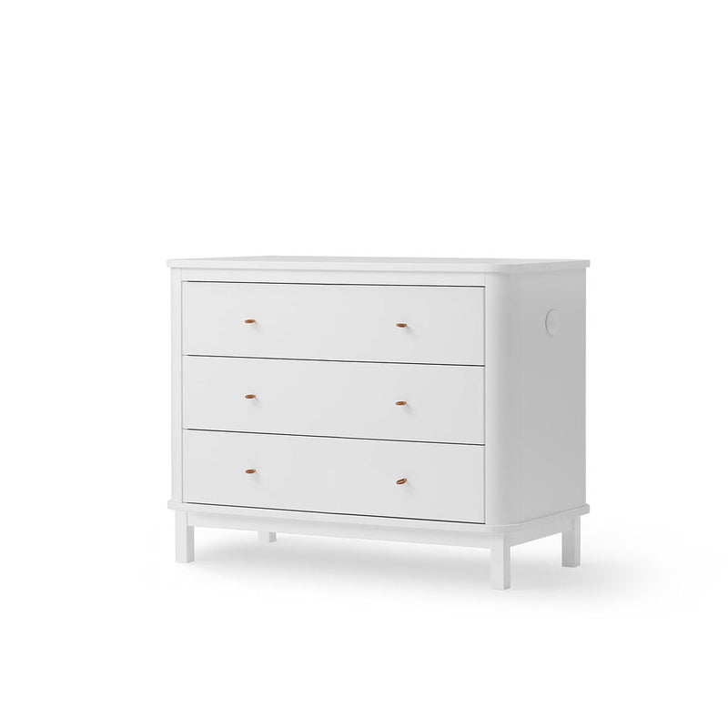 Oliver Furniture Wood Kommode mit 3 Schubladen Weiß