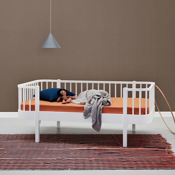 Oliver Furniture Wood Original Junior Bettsofa Weiß 90x160 cm