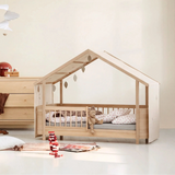 Oliver Furniture Curtain for mezzanine bed and Wood bunk bed