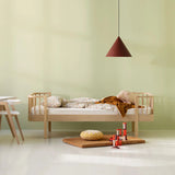 Oliver Furniture Wood Original Bed White/Oak 90x200 cm