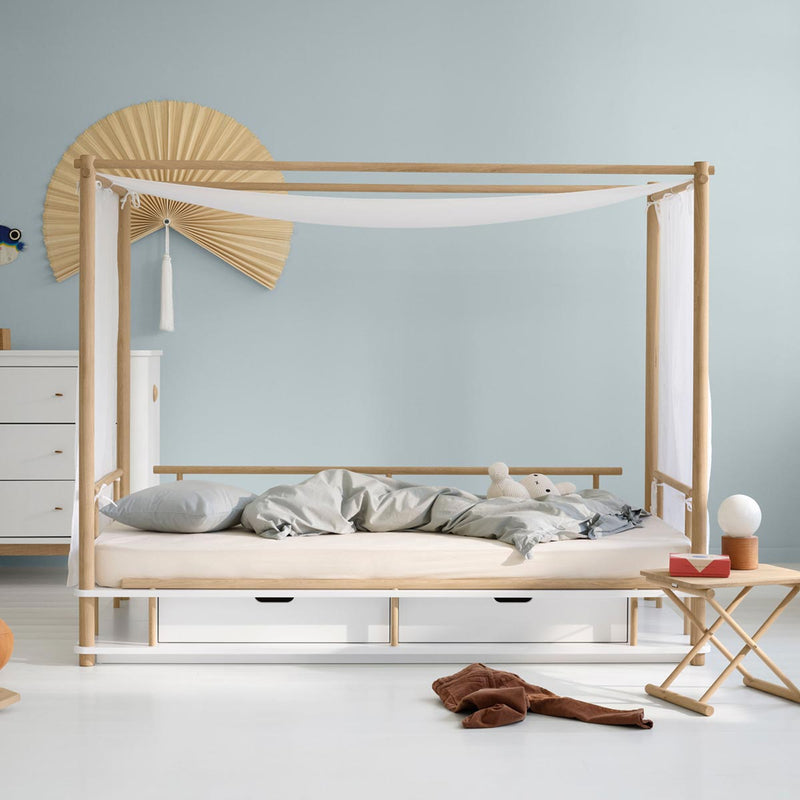 Oliver Furniture Camp canopy bed Kyoto 90x180 cm