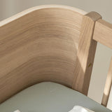Oliver Furniture Wood Mini+ Babybett inkl. Umbauset Juniorbett Eiche 68x122 cm