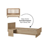 Quax Hai No Ki baby bed ash 60x120 cm