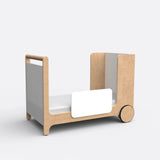 Rafa-kids Bettschiene für schaukelndes Babybett (Naturlaminat)