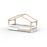 Mathy by bols single bed Discovery natural/color, pine wood + MDF