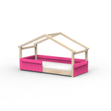 Mathy by bols single bed Discovery natural/color, pine wood + MDF