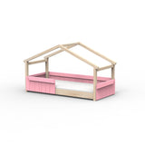 Mathy by bols single bed Discovery natural/color, pine wood + MDF