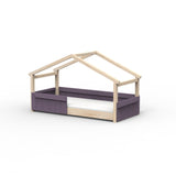 Mathy by bols single bed Discovery natural/color, pine wood + MDF