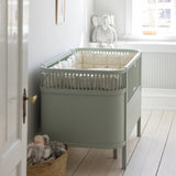 Oliver Furniture Wood Mini+ Baby Bed excl. Conversion Kit Junior Bed Oak 68x122 cm (0-3)