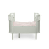 Oliver Furniture Wood Mini+ Baby Bed excl. Conversion Kit Junior Bed Oak 68x122 cm (0-3)