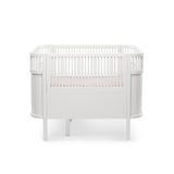 Oliver Furniture Wood Mini+ Baby Bed excl. Conversion Kit Junior Bed Oak 68x122 cm (0-3)