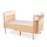 Sebra Babybett & Juniorbett Wooden Edition | Hochwertiges mitwachsendes Kinderbett