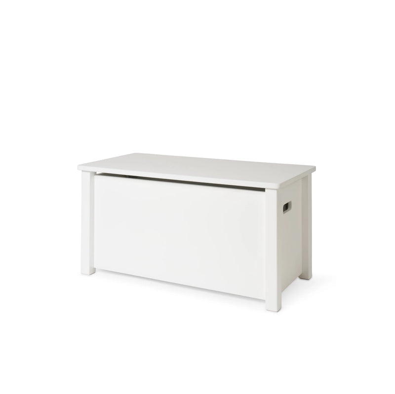 Isle of dogs Design Spielzeugkiste Weiss und Handbemalt