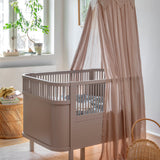 Oliver Furniture Wood Mini+ Baby Bed excl. Conversion Kit Junior Bed Oak 68x122 cm (0-3)