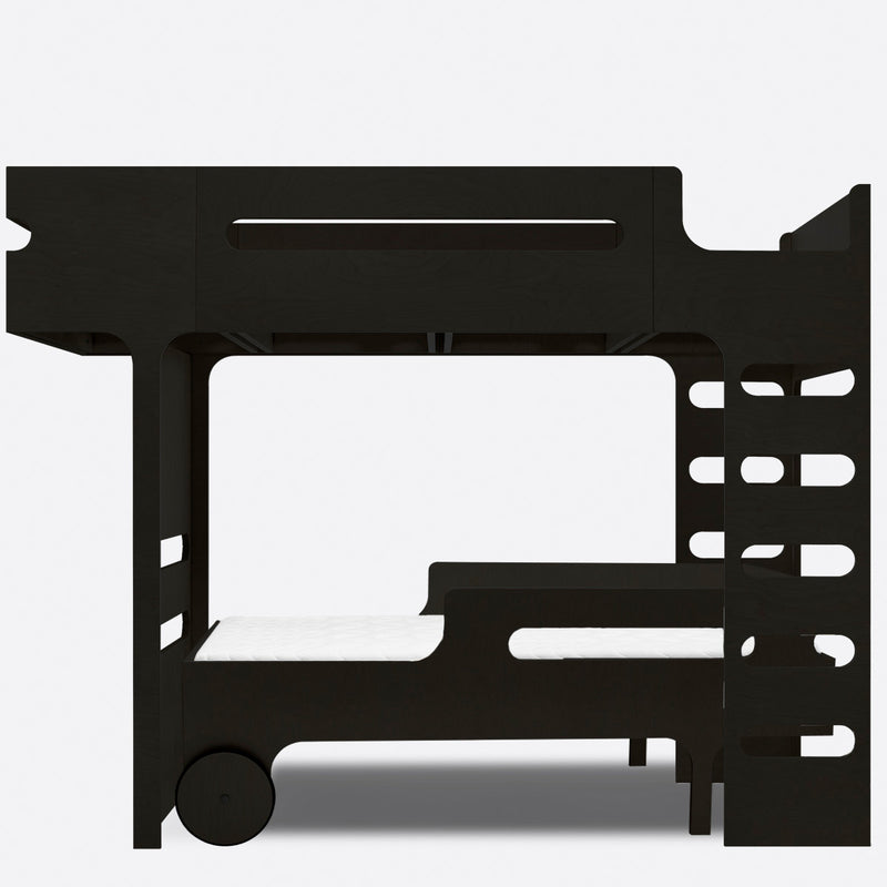 Rafa-kids F bunk bed black 90x200 cm