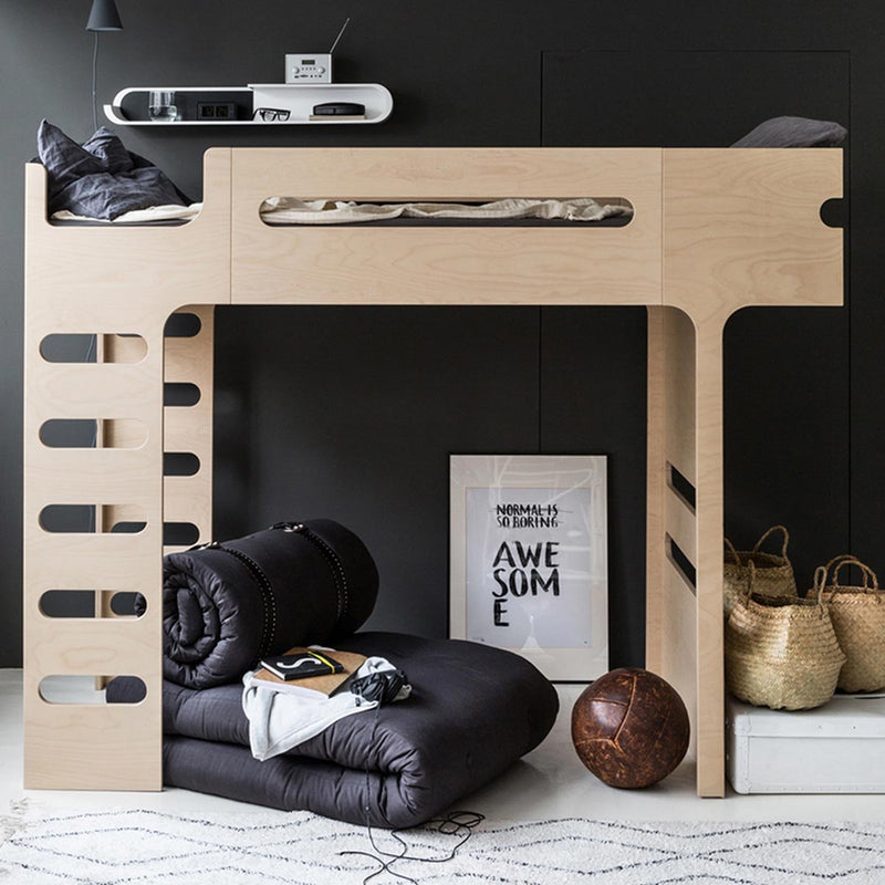 Rafa-kids F-loft bed birch 90x200 cm