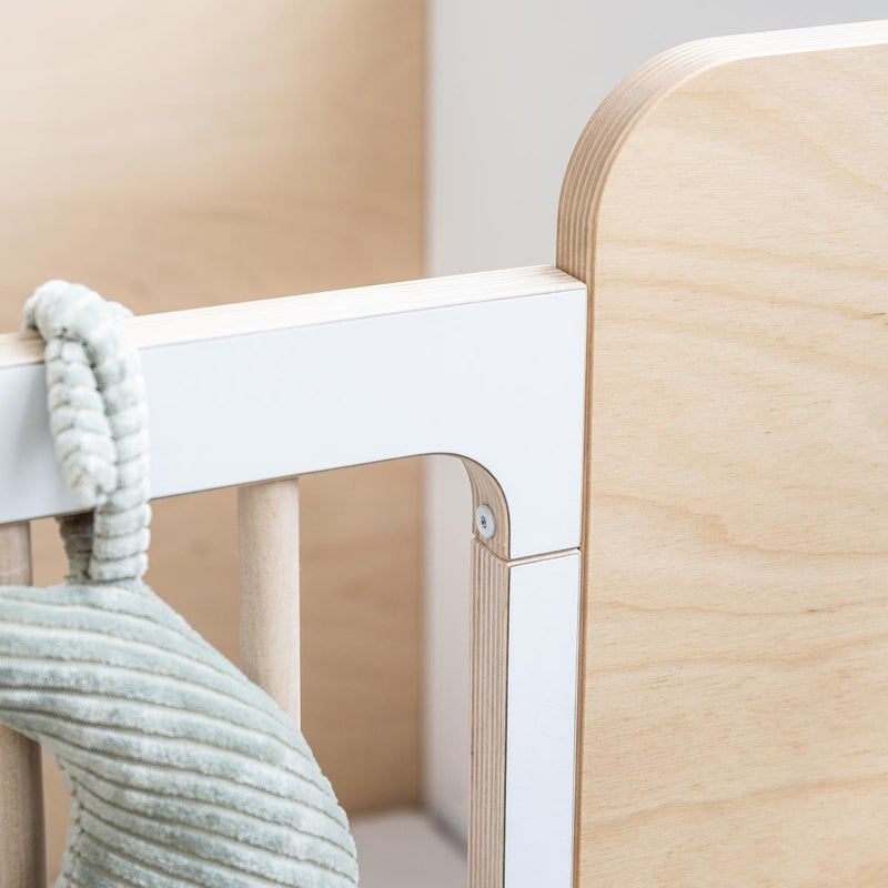 Rafa-kids rocking baby bed white 60x120 cm