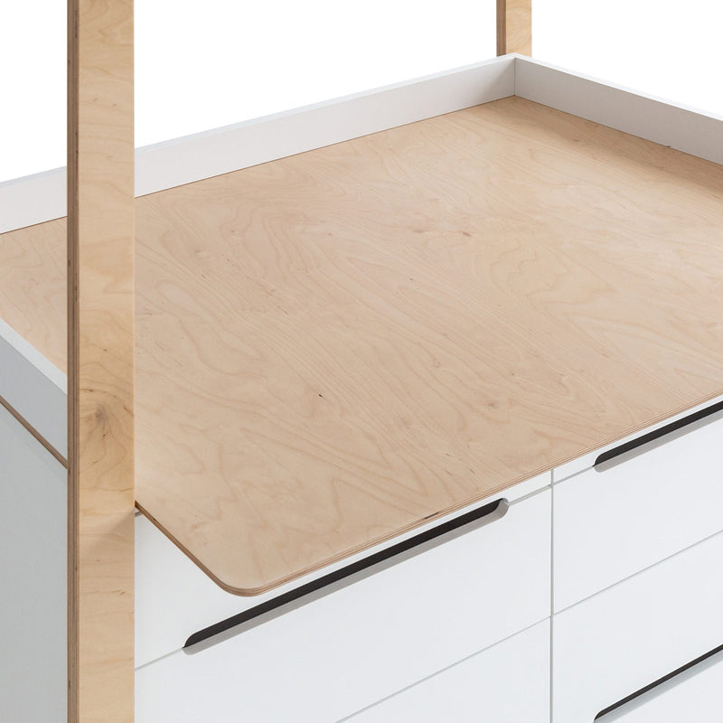 Rafa-kids changing table for H-chest of drawers with 8 drawers