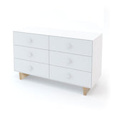 Oeuf chest of drawers Merlin 6 in white