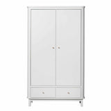 Oliver Furniture Wood wardrobe 2 doors White