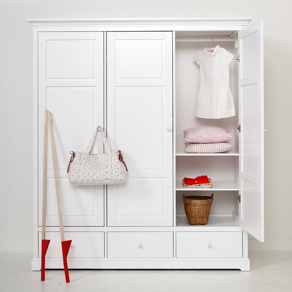 oliver furniture seaside kleiderschrank 3-türig 195 cm hoch