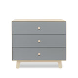 Oeuf chest of drawers changing table Merlin 3 Sparrow birch grey