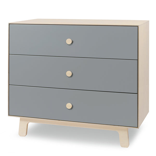 Oeuf chest of drawers changing table Merlin 3 Sparrow birch grey
