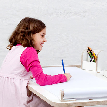 Growing Table Box memo box in white birch