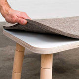 Growing Table felt pad seat