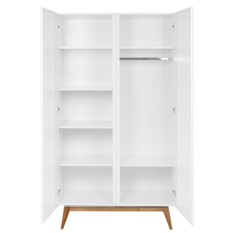 Quax Trendy wardrobe 2 doors 110 x 198, white