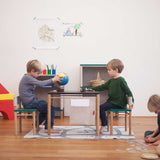 Coclico furniture set 2x children's chair Clément &amp; children's table Camille