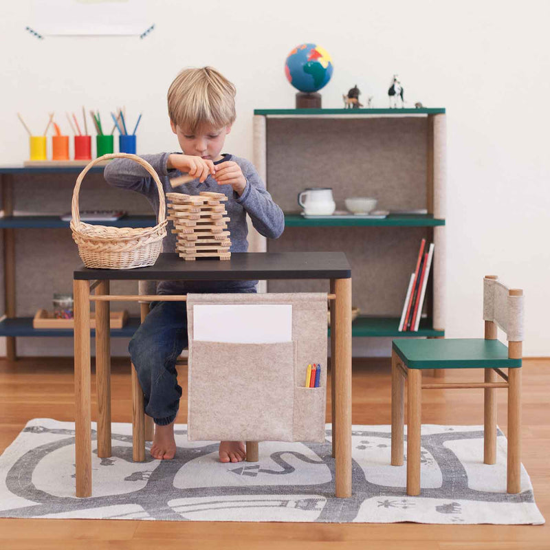 Coclico mitwachsendes Möbelset 2x Kinderstuhl Clément & Kindertisch Camille