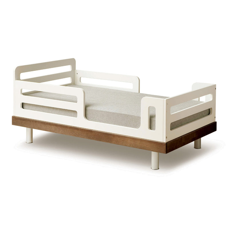 Oeuf children's bed Classic Walnut White 70x140 cm
