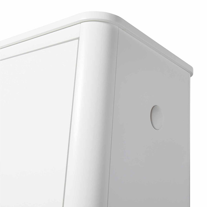 Oliver Furniture Wood chest of 6 drawers White + changing table small