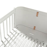 Oliver Furniture Wood Mini+ Babybett exkl. Umbauset Juniorbett Weiß 68x122 cm