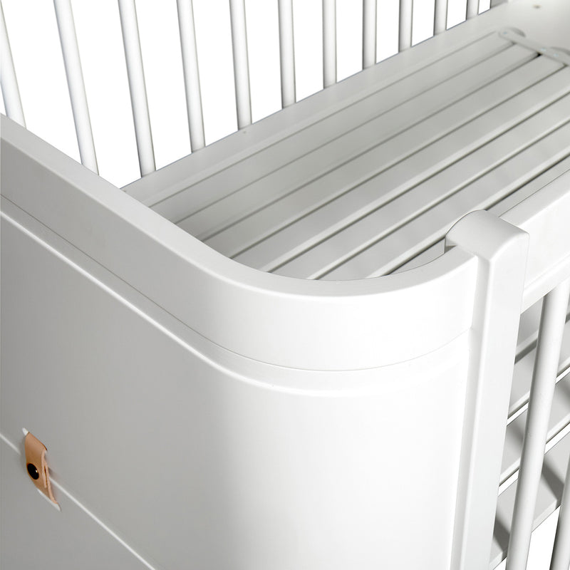 Oliver Furniture Wood Mini+ Cot White 68x122 cm