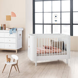 Oliver Furniture Wood Mini+ Cot White 68x122 cm