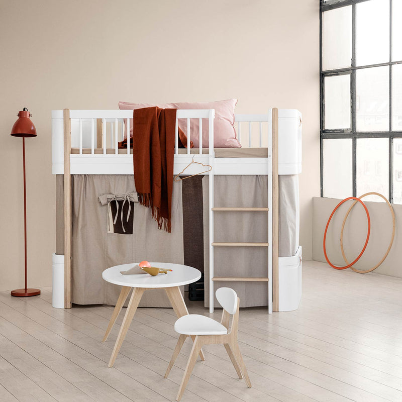 Oliver Furniture Vorhang für Mini+ Wood halbhohes Hochbett – Engel & Bengel  Onlineshop
