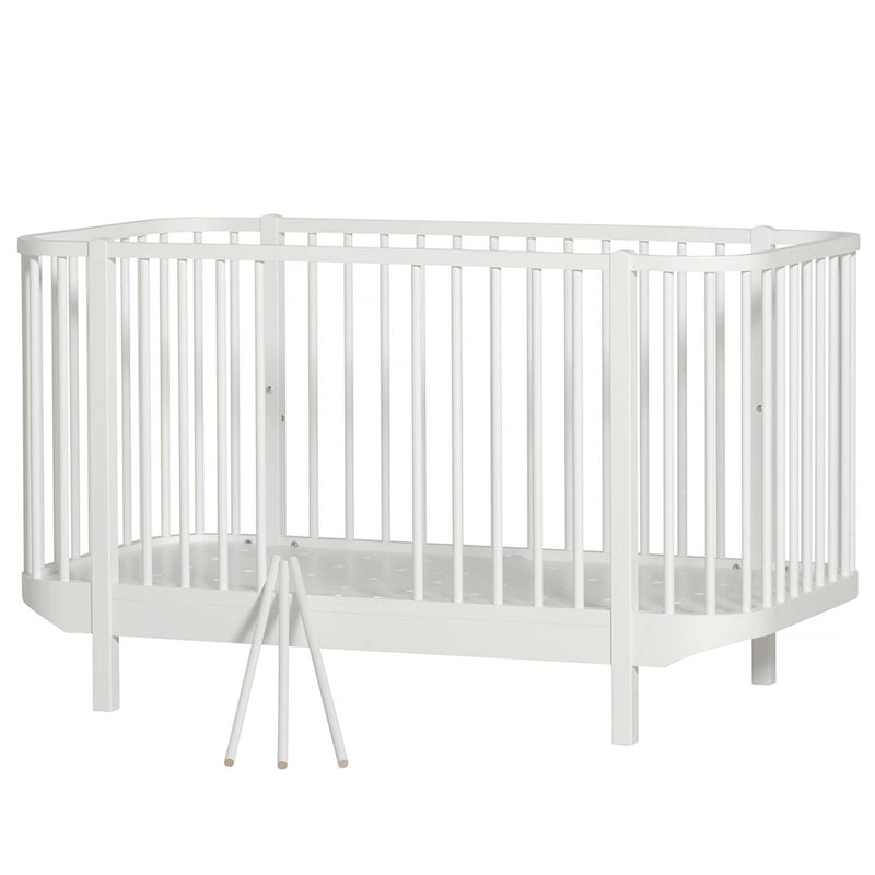 Oliver Furniture Wood Baby and children's bed White 70x140 cm