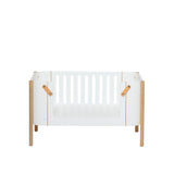 Oliver Furniture Wood side bed incl. conversion set to the bench white/oak