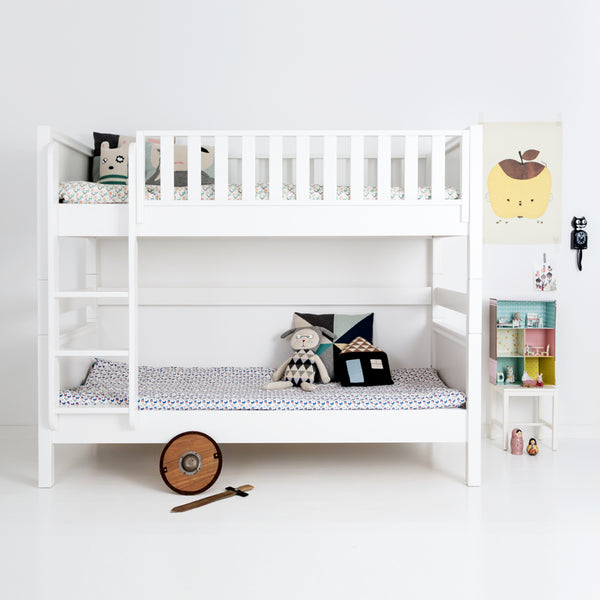 Sanders bed bunk bed with straight ladder 90x200 cm